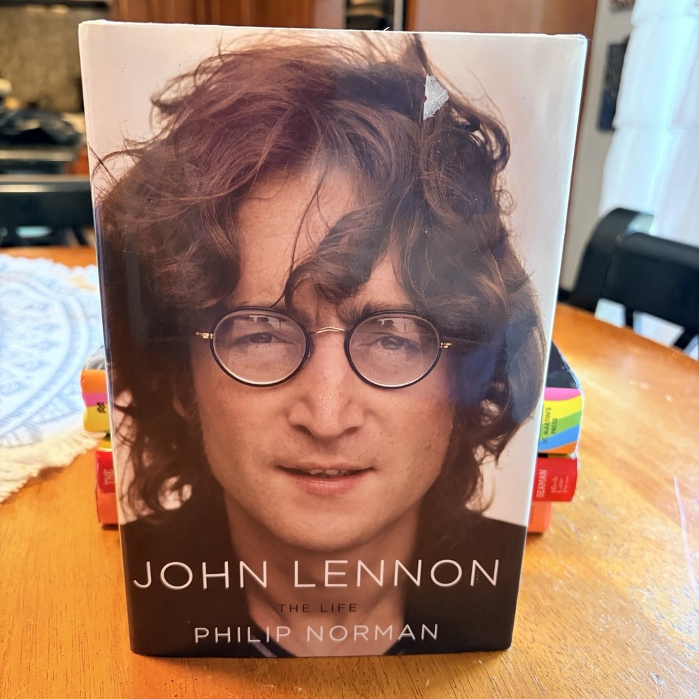 John Lennon: The Life by Philip Norman 2008 1st Ed. 12th Printing Hardcover Book